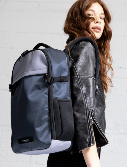 Custom branded fully customizable Timbuk2 backpack designed and curated by Swagger