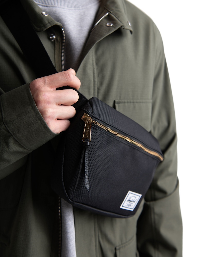 The Herschel Recycled Settlement Hip Pack designed by Swagger.